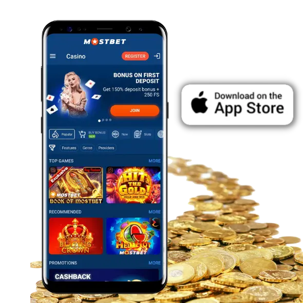 Установка приложения для iOS Mostbet